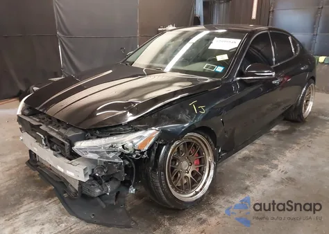 2019 Genesis G70 3.3T Advanced from USA, damaged, VIN KMTG54LE6KU037582